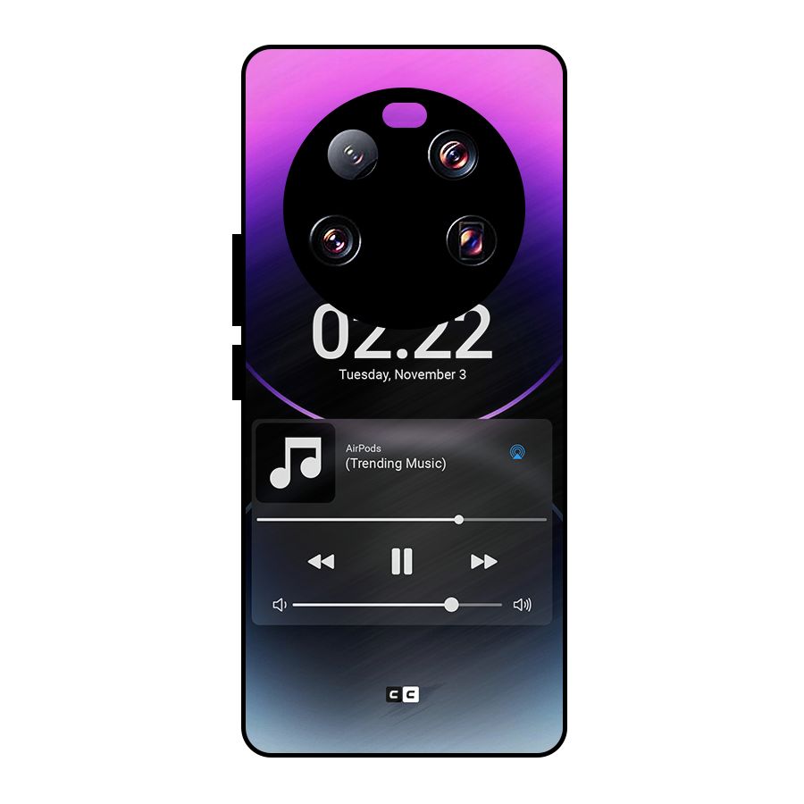 Trending Music Metal Back Case for Xiaomi 13 Ultra
