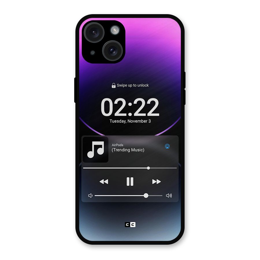 Trending Music Metal Back Case for iPhone 15 Plus