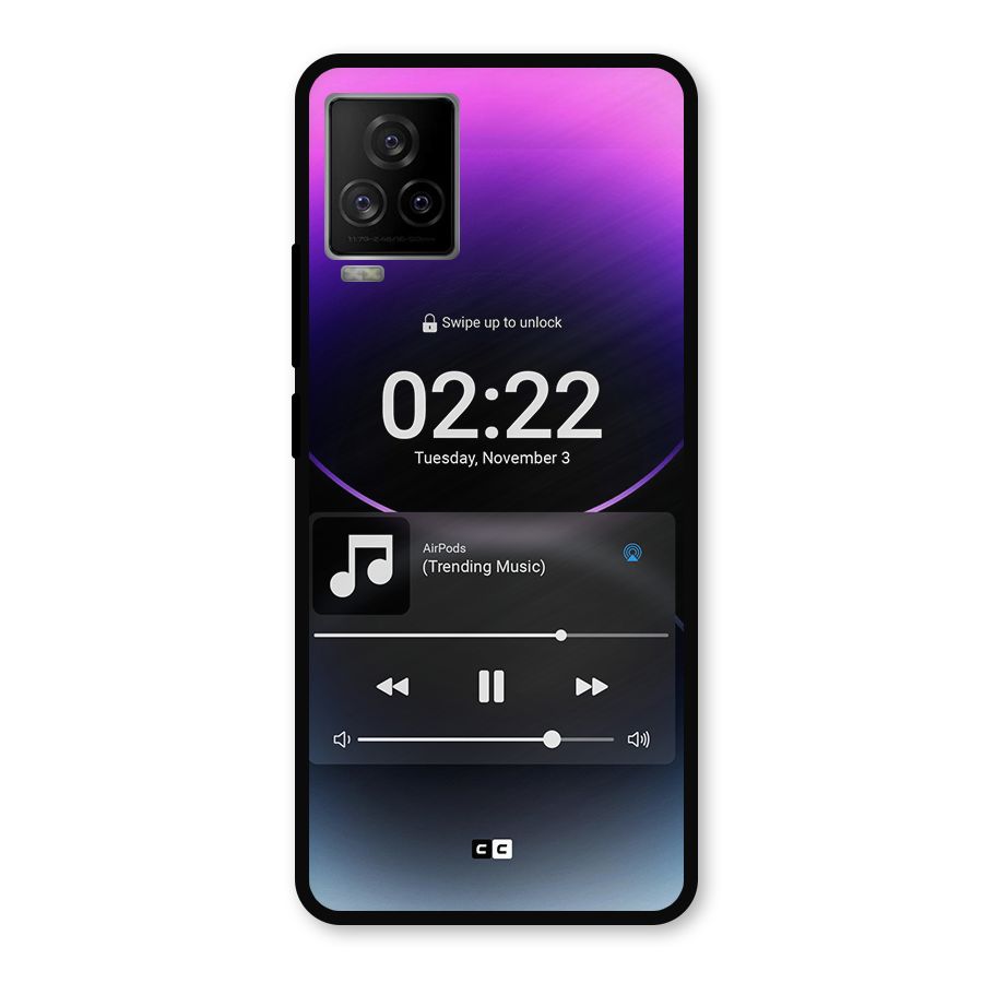 Trending Music Metal Back Case for iQOO 7 Legend 5G
