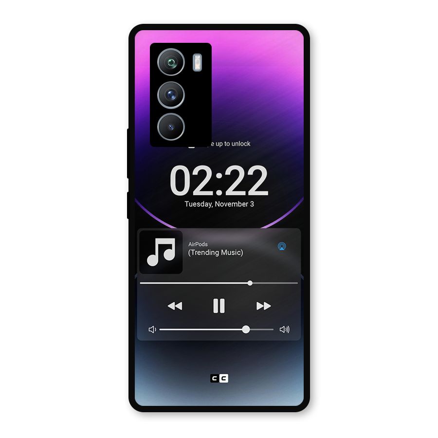 Trending Music Metal Back Case for iQOO 9 SE