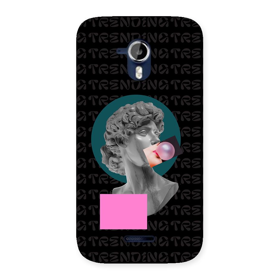 Trending Typo Back Case for Canvas Magnus A117