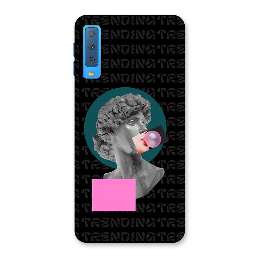 Trending Typo Back Case for Galaxy A7 (2018)