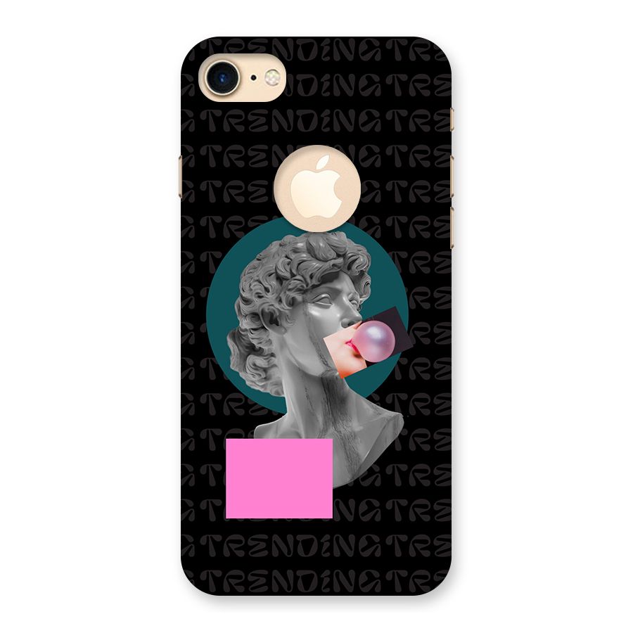 Trending Typo Back Case for iPhone 8 Logo Cut