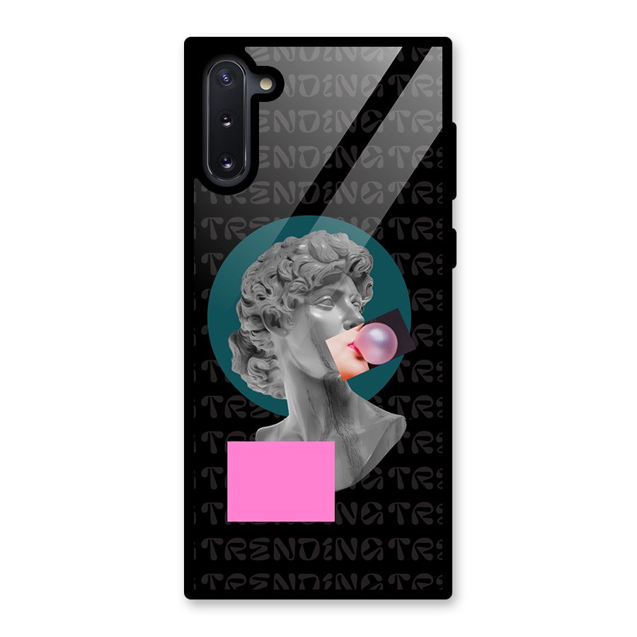 Trending Typo Glass Back Case for Galaxy Note 10