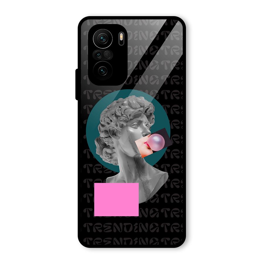Trending Typo Glass Back Case for Mi 11X Pro