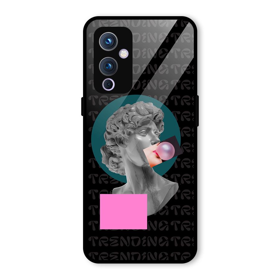 Trending Typo Glass Back Case for OnePlus 9