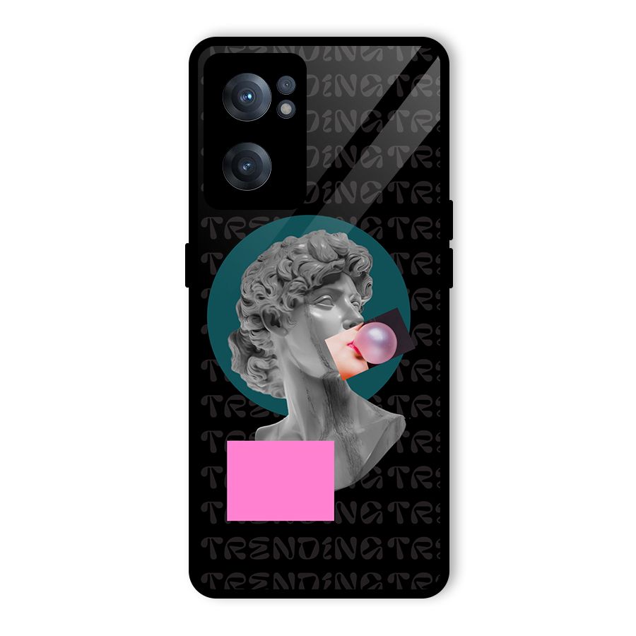 Trending Typo Glass Back Case for OnePlus Nord CE 2 5G