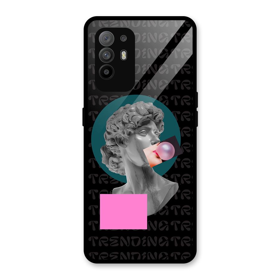 Trending Typo Glass Back Case for Oppo F19 Pro Plus 5G
