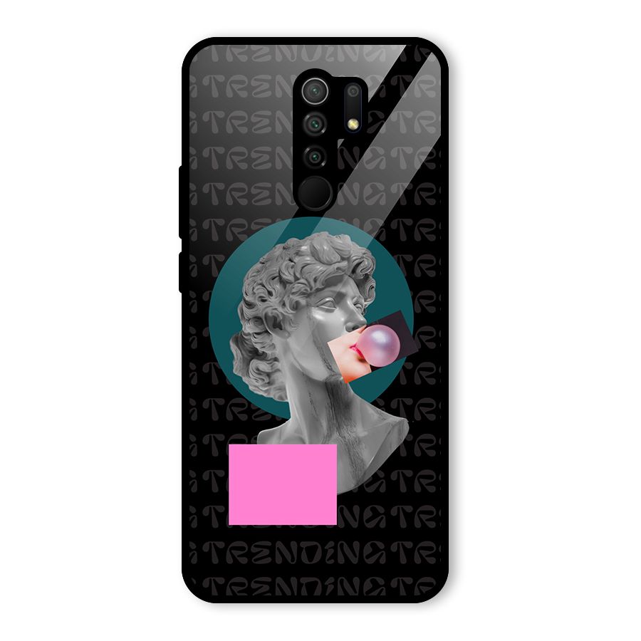 Trending Typo Glass Back Case for Poco M2