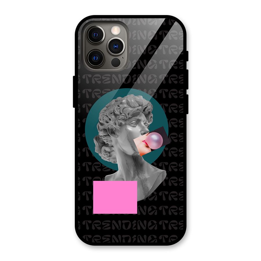 Trending Typo Glass Back Case for iPhone 12 Pro