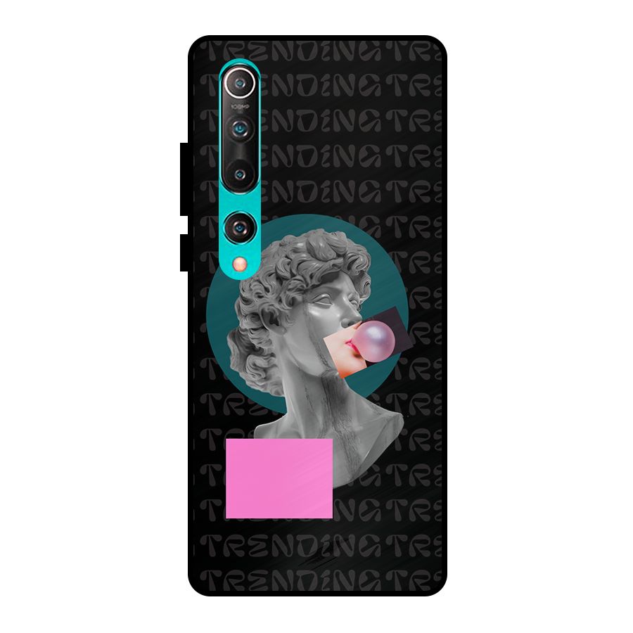 Trending Typo Metal Back Case for Mi 10