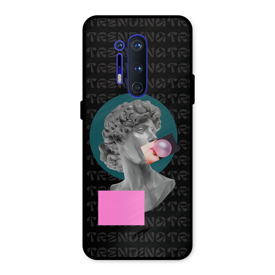 Trending Typo Metal Back Case for OnePlus 8 Pro