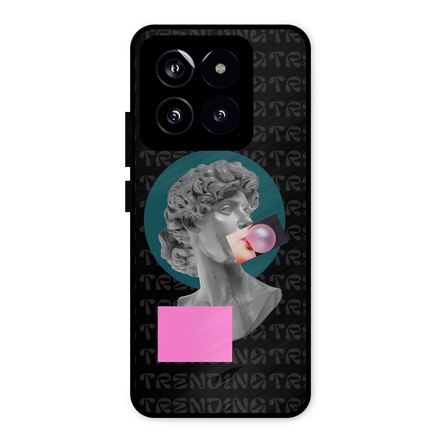 Trending Typo Metal Back Case for Xiaomi 14