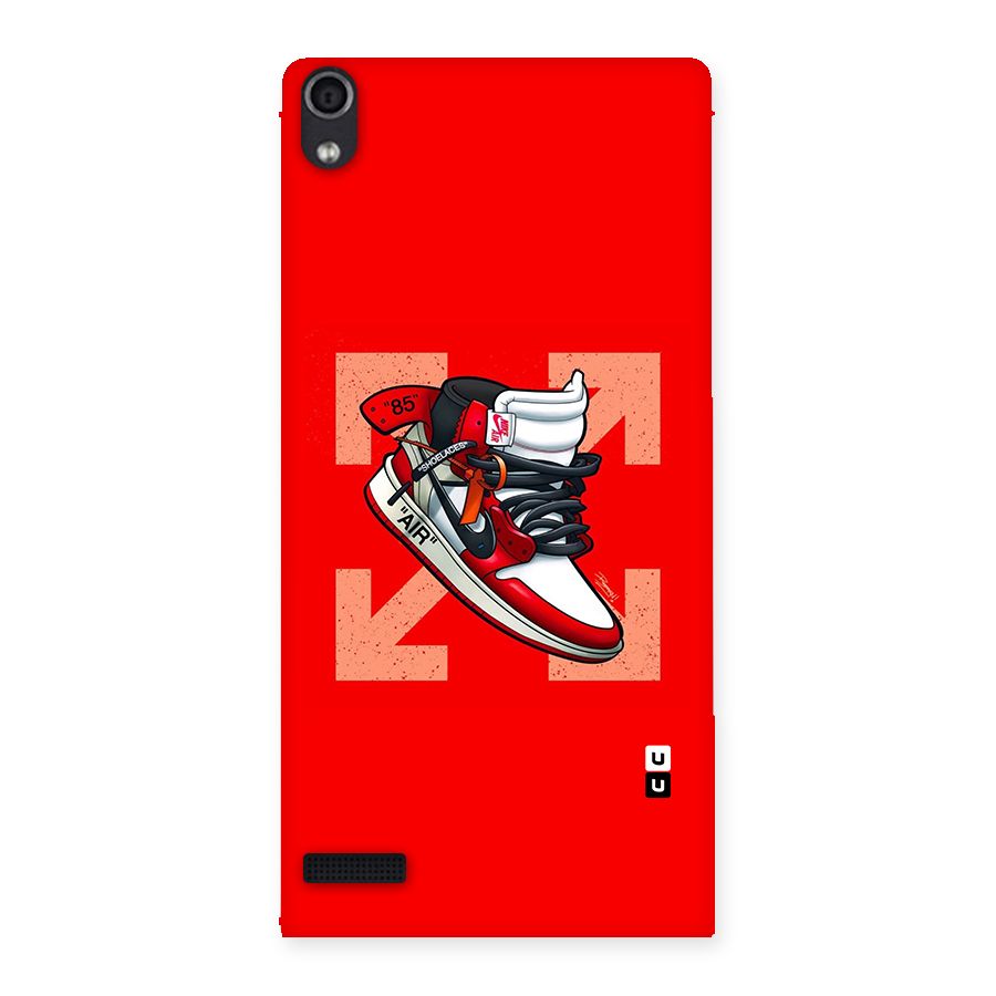 Trendy Air Shoes Back Case for Ascend P6
