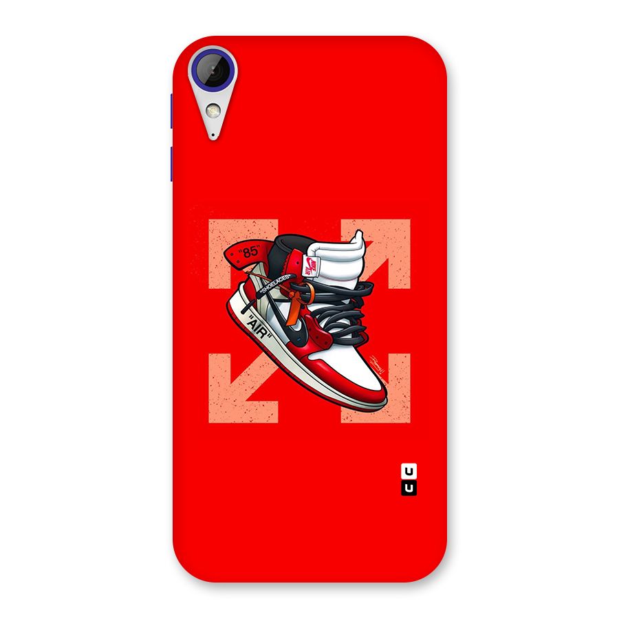 Trendy Air Shoes Back Case for Desire 830