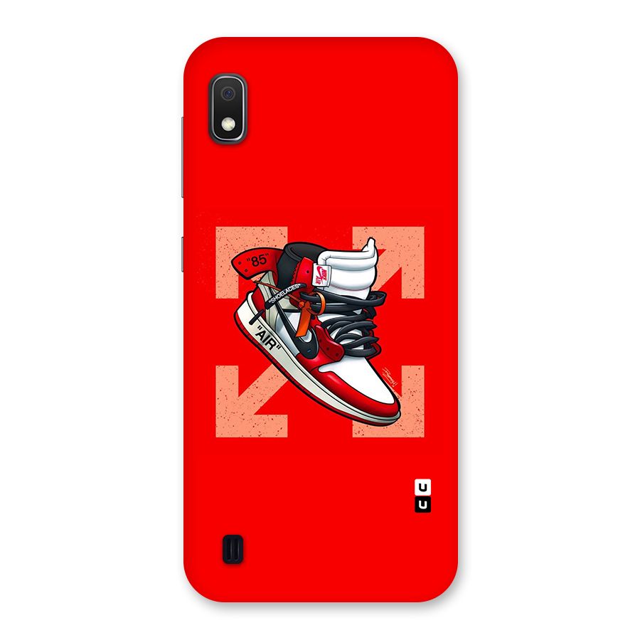 Trendy Air Shoes Back Case for Galaxy A10