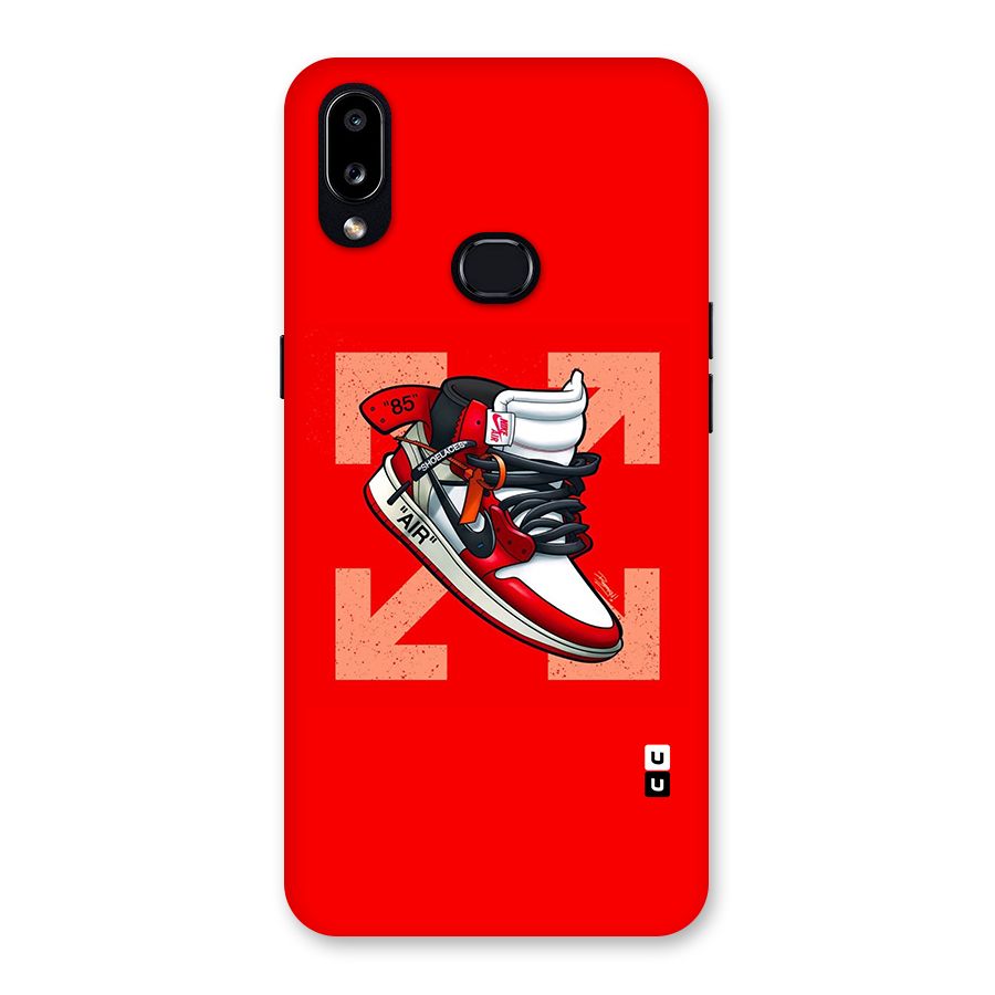 Trendy Air Shoes Back Case for Galaxy A10s