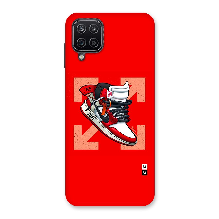 Trendy Air Shoes Back Case for Galaxy A12