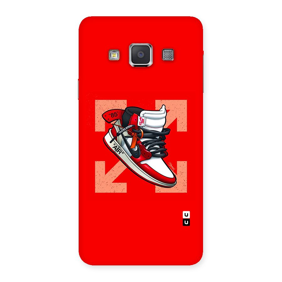 Trendy Air Shoes Back Case for Galaxy A3