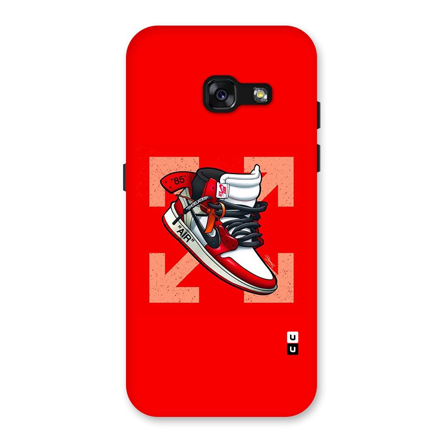 Trendy Air Shoes Back Case for Galaxy A3 (2017)