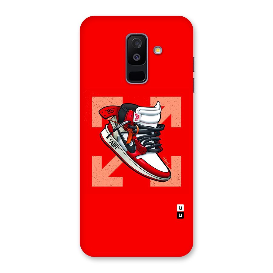 Trendy Air Shoes Back Case for Galaxy A6 Plus