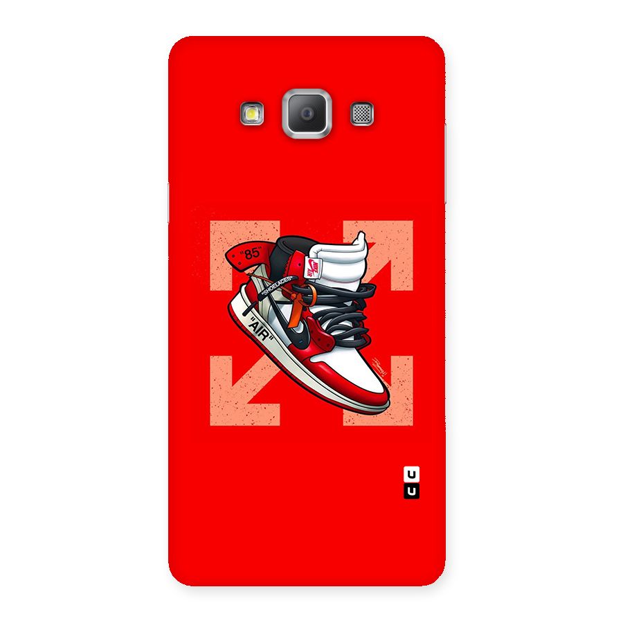 Trendy Air Shoes Back Case for Galaxy A7