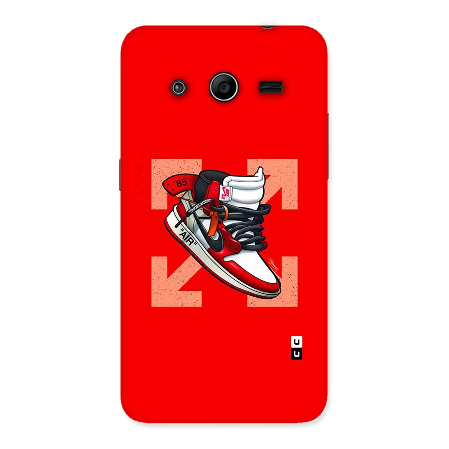 Trendy Air Shoes Back Case for Galaxy Core 2