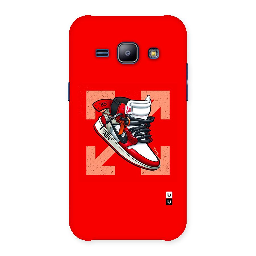 Trendy Air Shoes Back Case for Galaxy J1