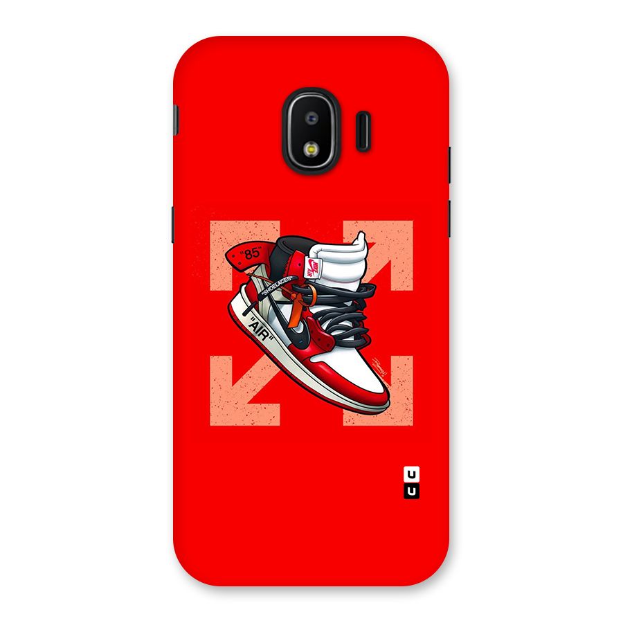 Trendy Air Shoes Back Case for Galaxy J2 Pro 2018