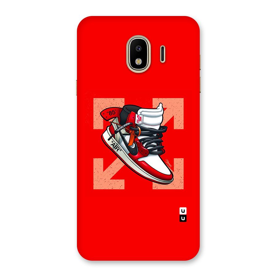 Trendy Air Shoes Back Case for Galaxy J4