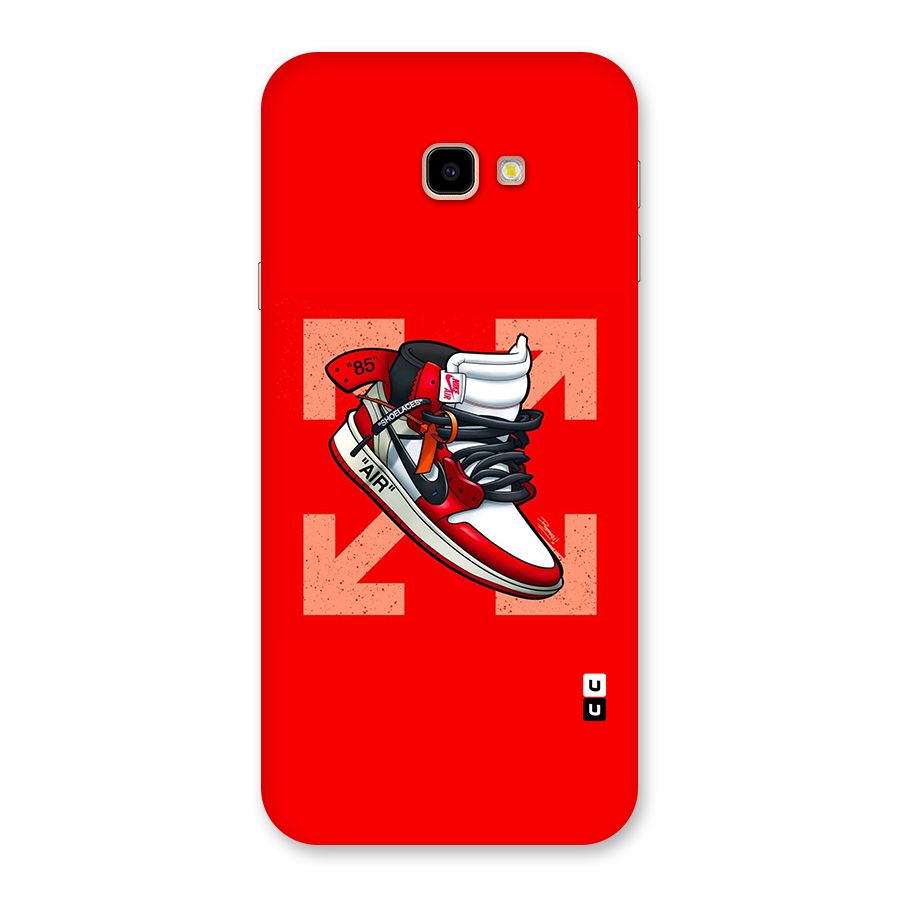 Trendy Air Shoes Back Case for Galaxy J4 Plus