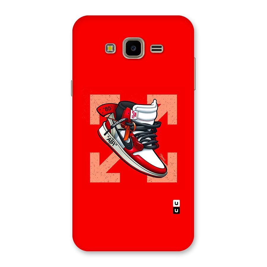Trendy Air Shoes Back Case for Galaxy J7 Nxt