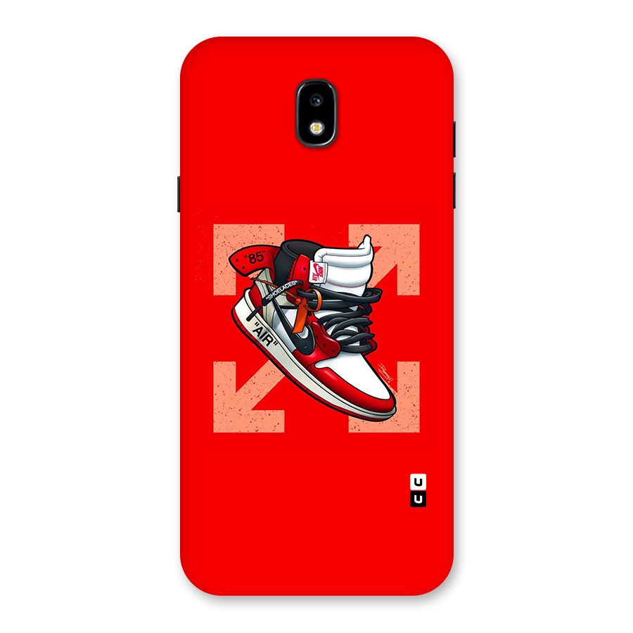 Trendy Air Shoes Back Case for Galaxy J7 Pro
