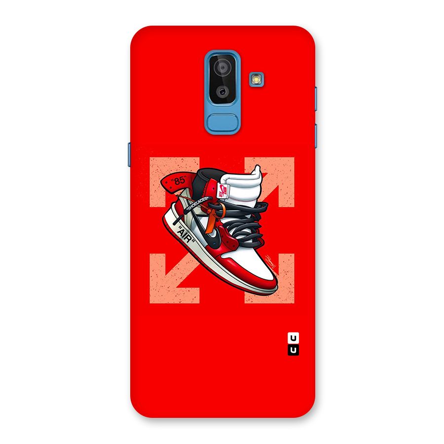 Trendy Air Shoes Back Case for Galaxy J8