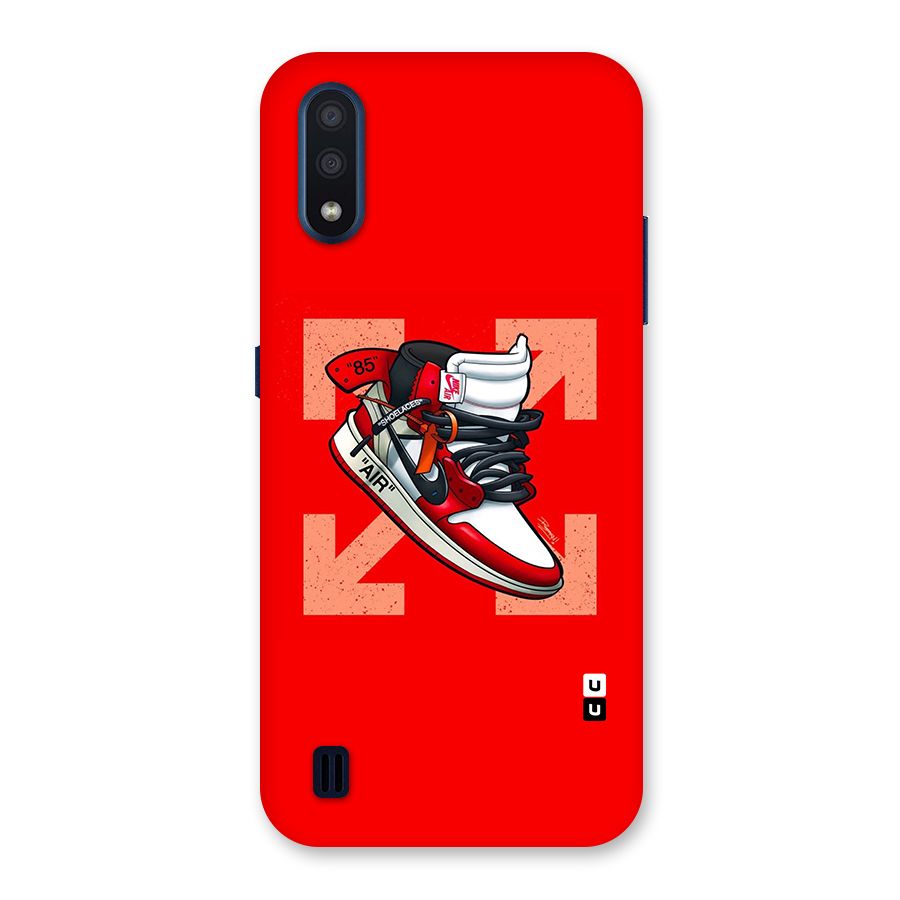 Trendy Air Shoes Back Case for Galaxy M01