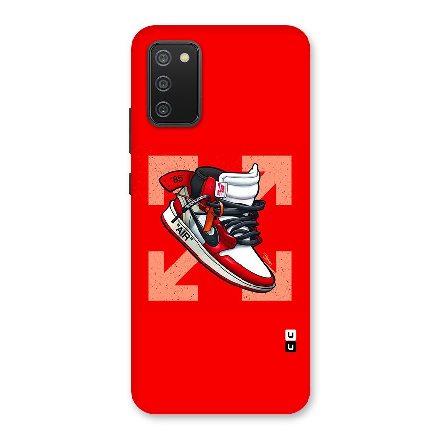 Trendy Air Shoes Back Case for Galaxy M02s