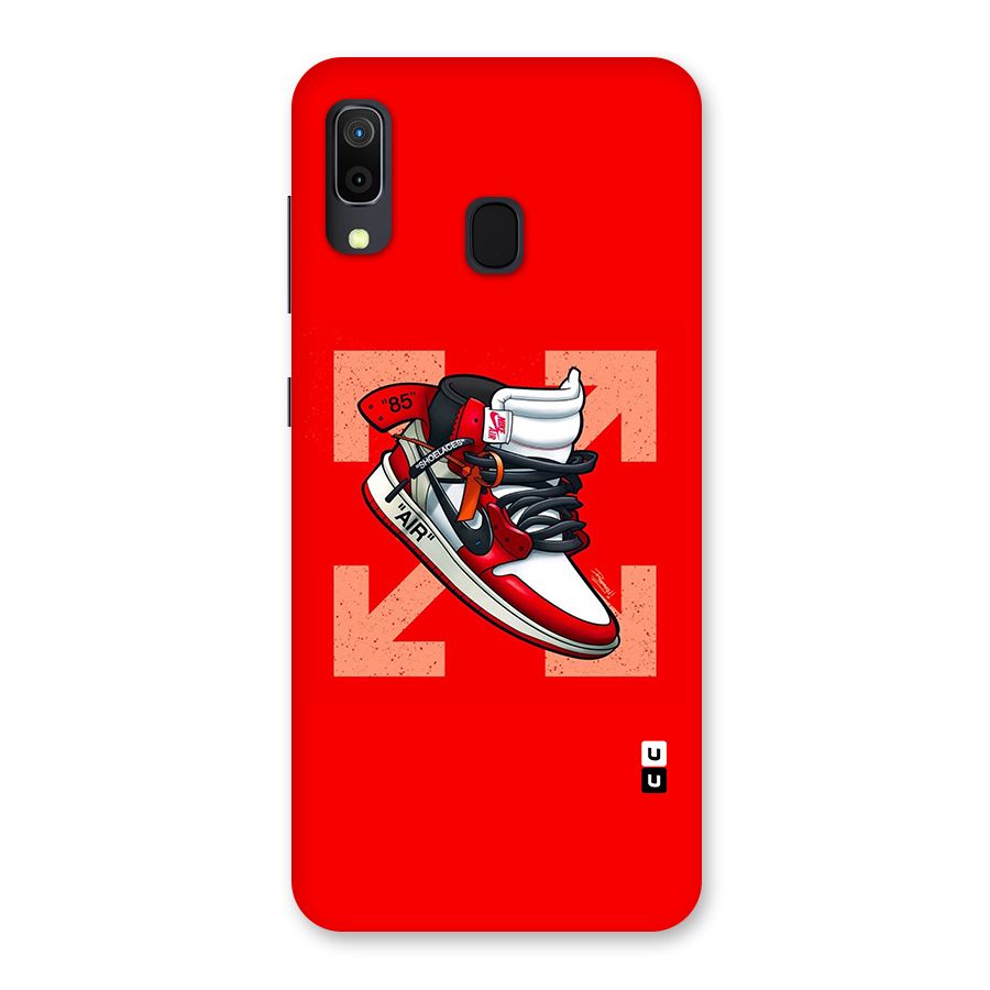 Trendy Air Shoes Back Case for Galaxy M10s