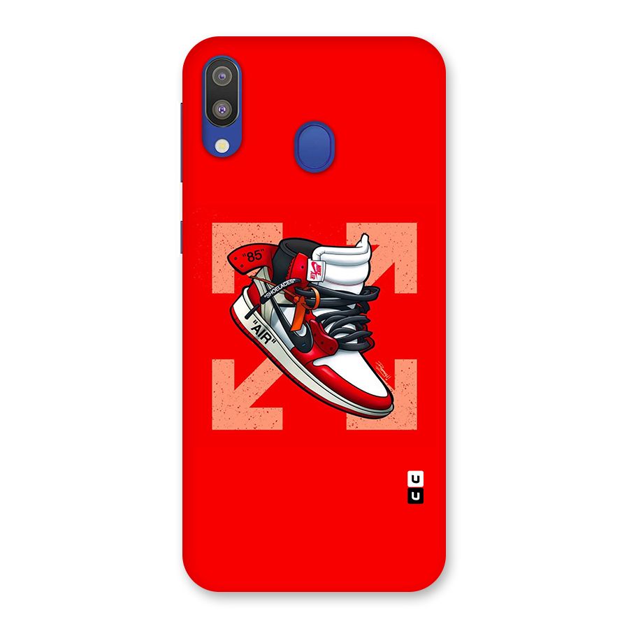 Trendy Air Shoes Back Case for Galaxy M20