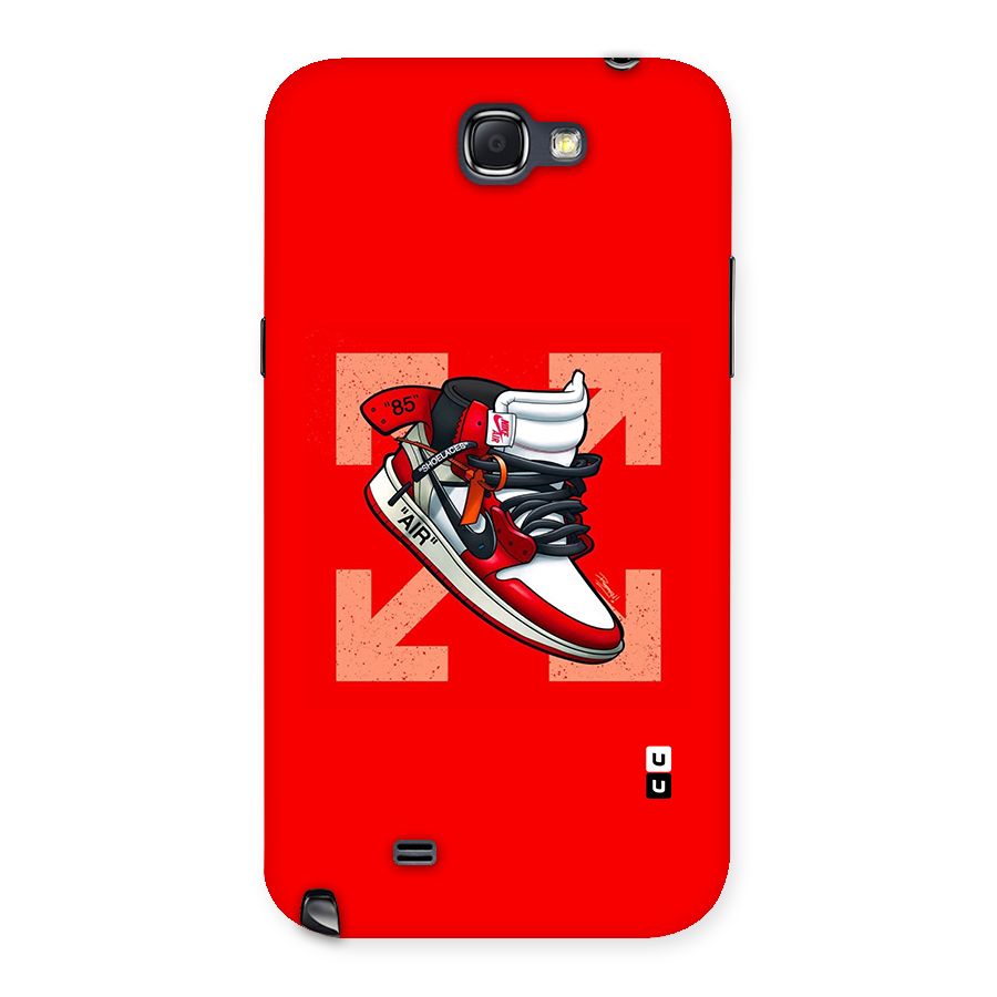 Trendy Air Shoes Back Case for Galaxy Note 2