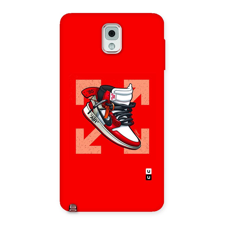 Trendy Air Shoes Back Case for Galaxy Note 3
