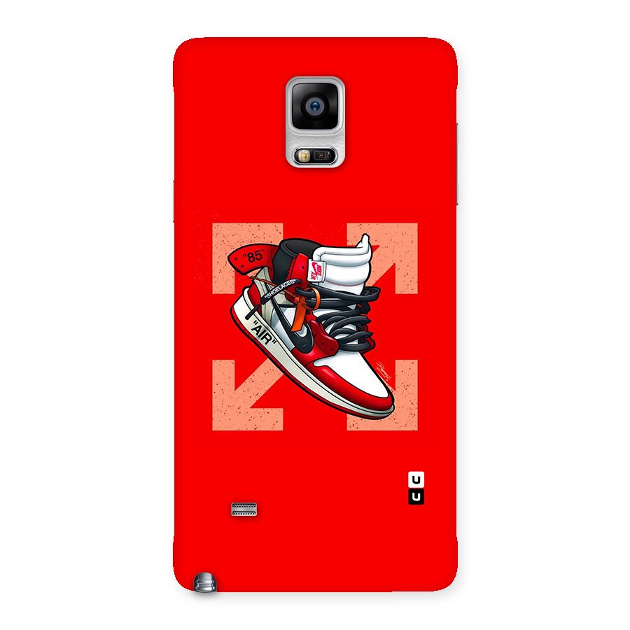 Trendy Air Shoes Back Case for Galaxy Note 4