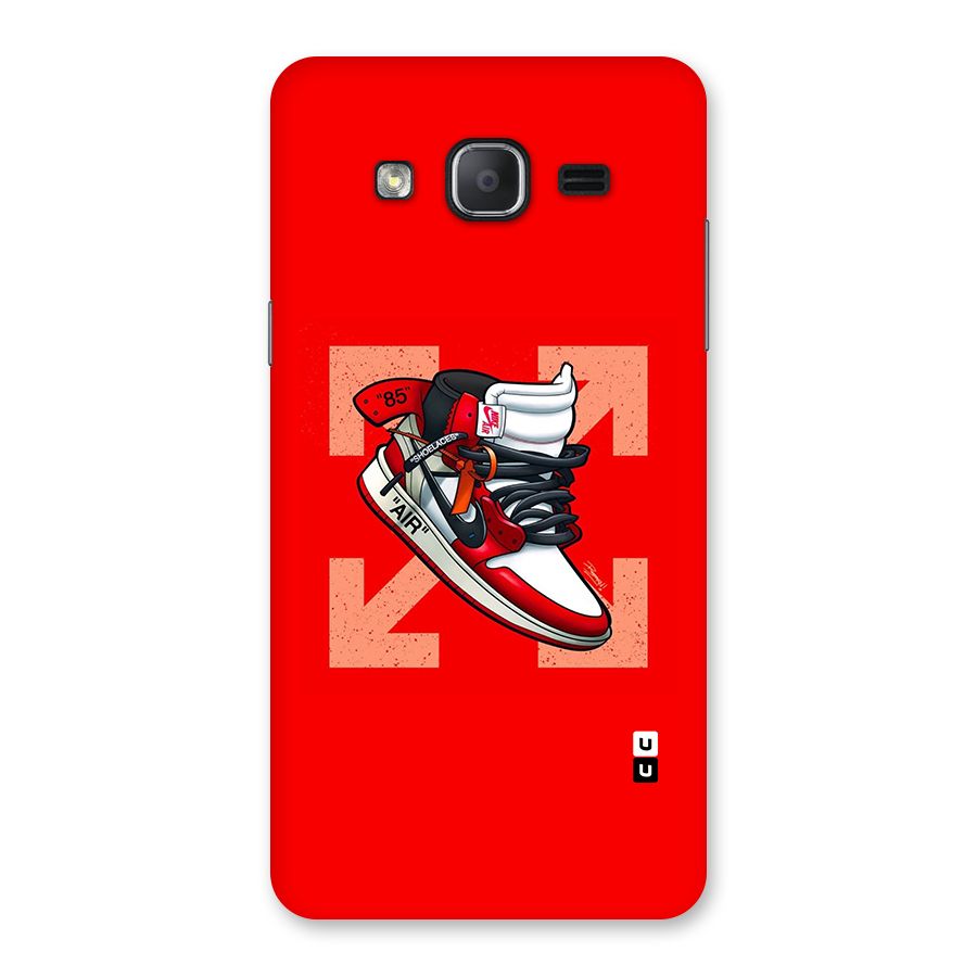 Trendy Air Shoes Back Case for Galaxy On7 2015