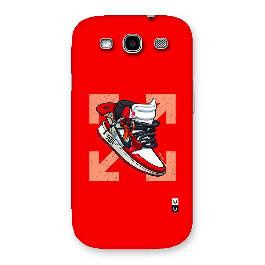 Trendy Air Shoes Back Case for Galaxy S3