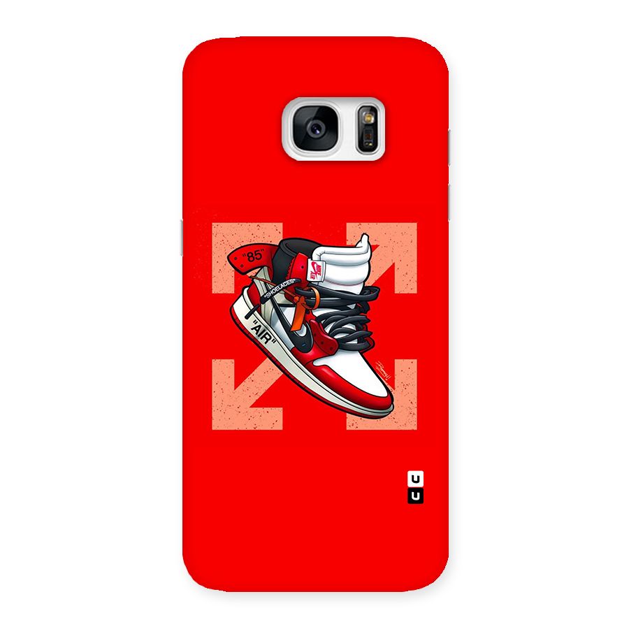 Trendy Air Shoes Back Case for Galaxy S7 Edge