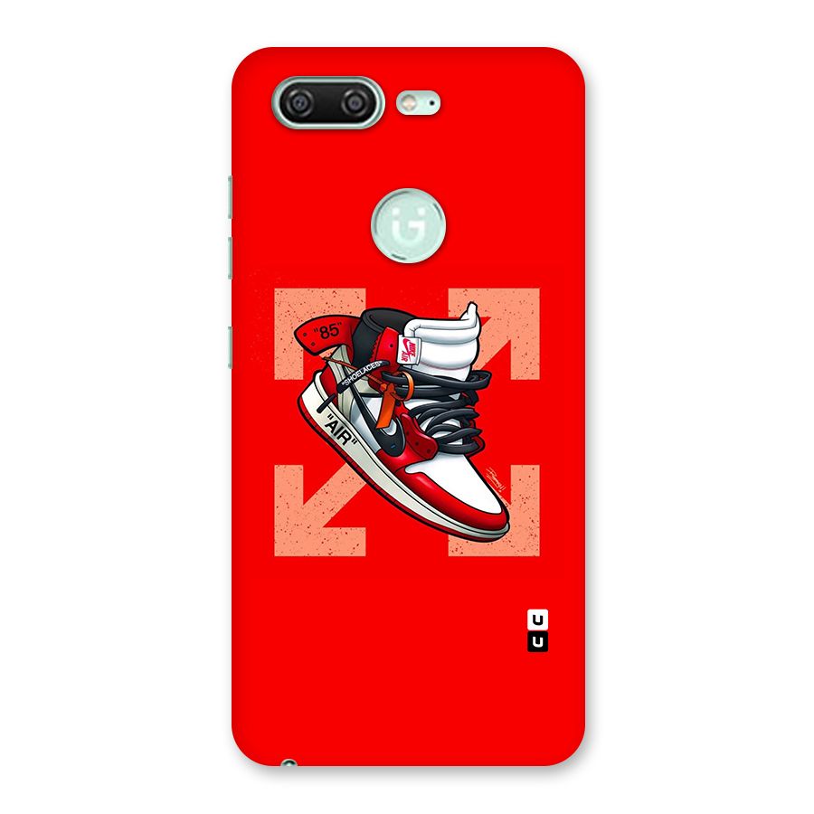 Trendy Air Shoes Back Case for Gionee S10