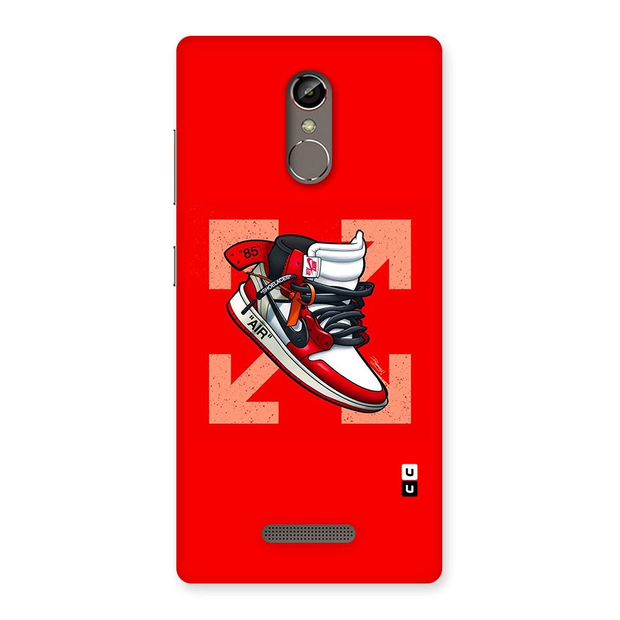 Trendy Air Shoes Back Case for Gionee S6s