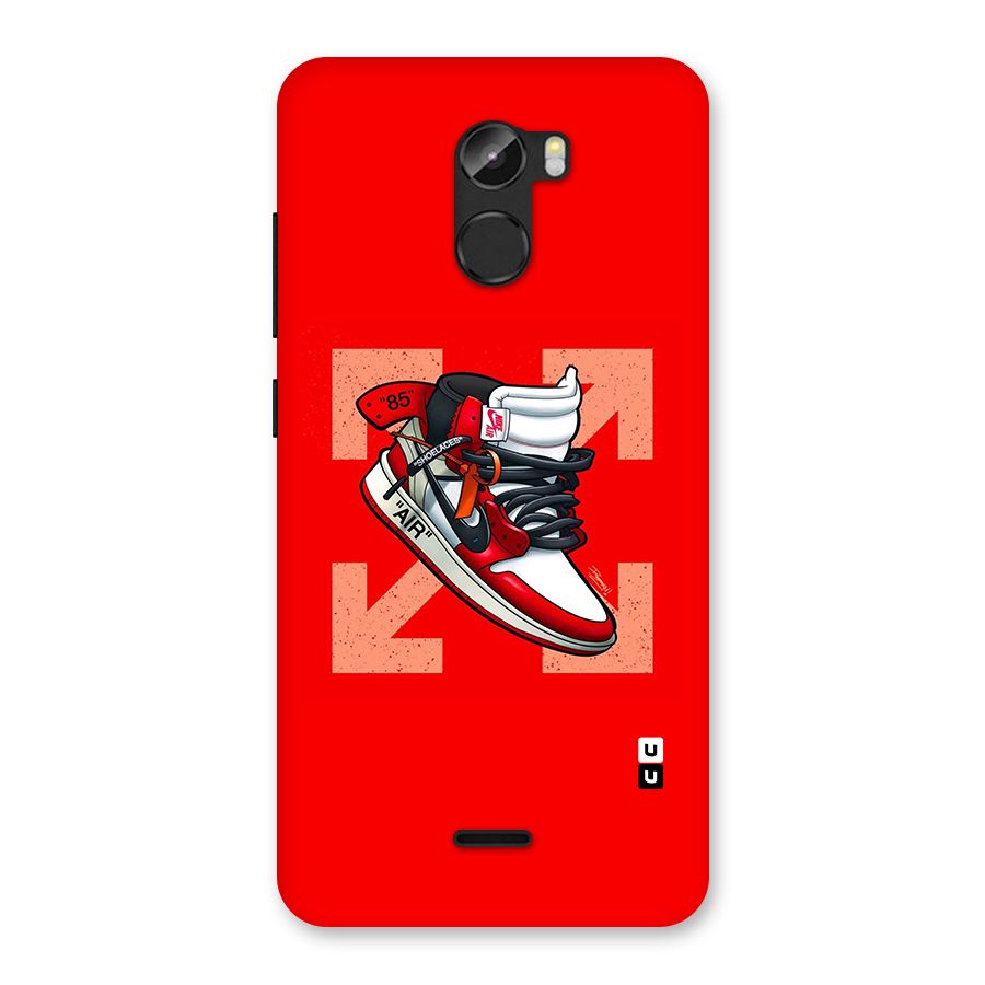 Trendy Air Shoes Back Case for Gionee X1