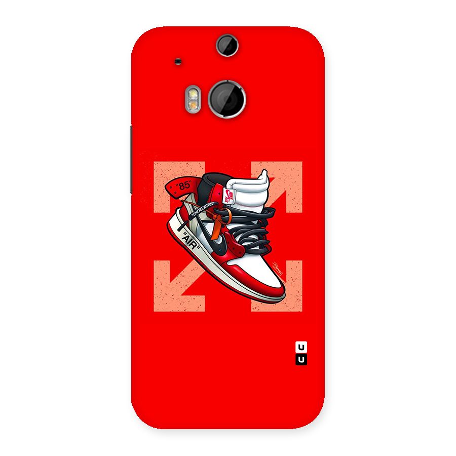 Trendy Air Shoes Back Case for HTC One M8