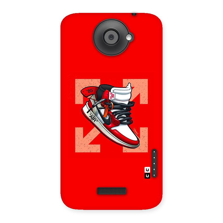 Trendy Air Shoes Back Case for HTC One X