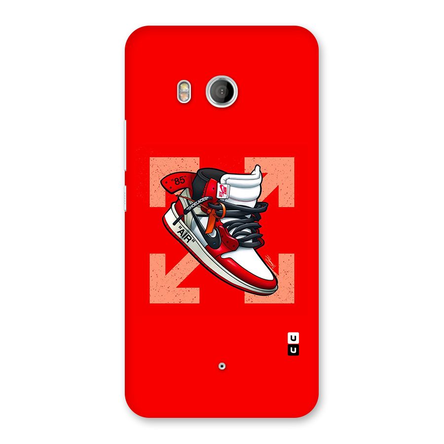 Trendy Air Shoes Back Case for HTC U11